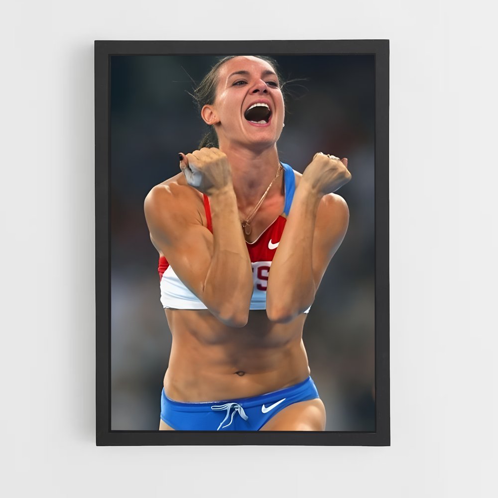 Poster Cheer Up Yelena – affiche Athlétisme (vue 2)